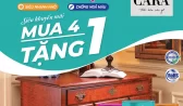 CHƯƠNG TRÌNH SIÊU KHUYẾN MẠI MUA 4 TẶNG  1 – SƠN GỖ 2K CAO CẤP CARA